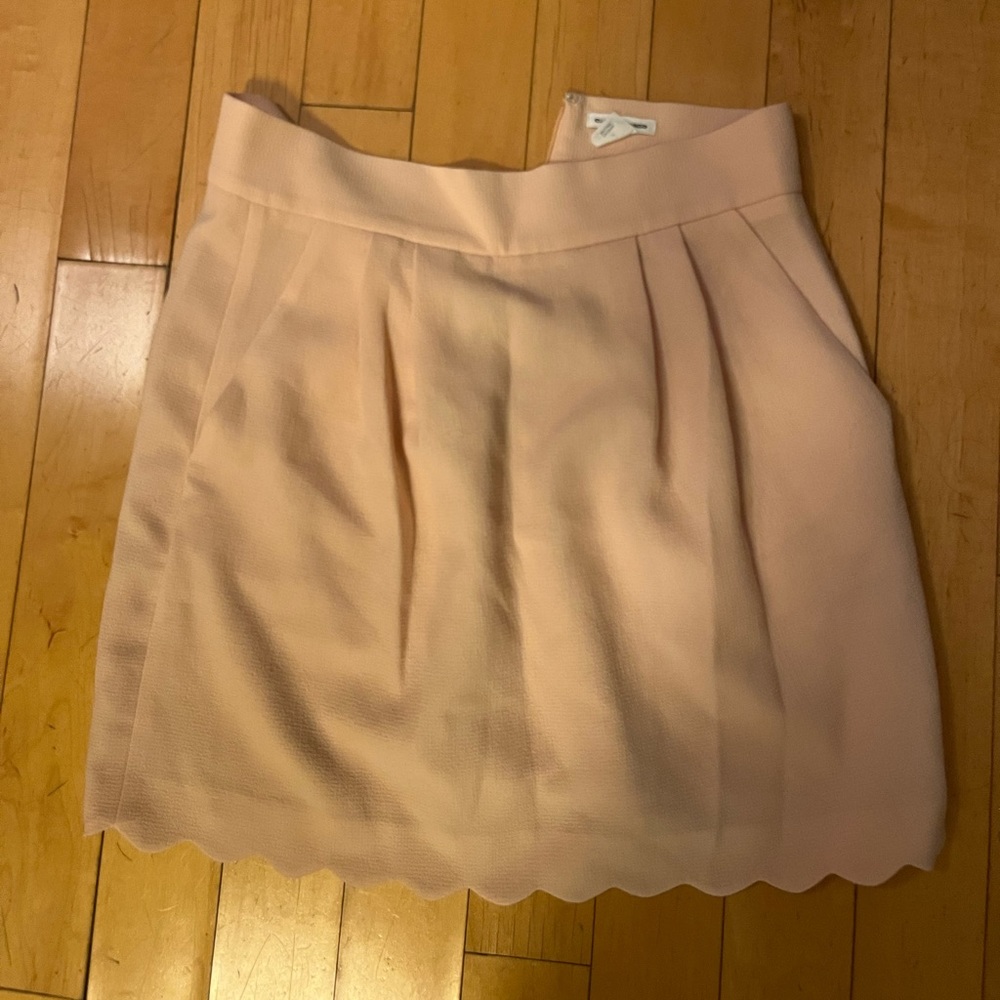 Club Monaco Scalloped Skirt